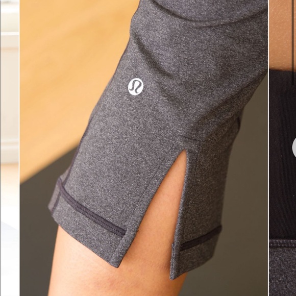 Lululemon Tadasana Slit Crop - Picture 2 of 12